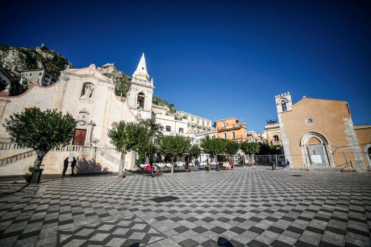 Ferienwohnung Il Gelsomino Taormina Center Exterior foto