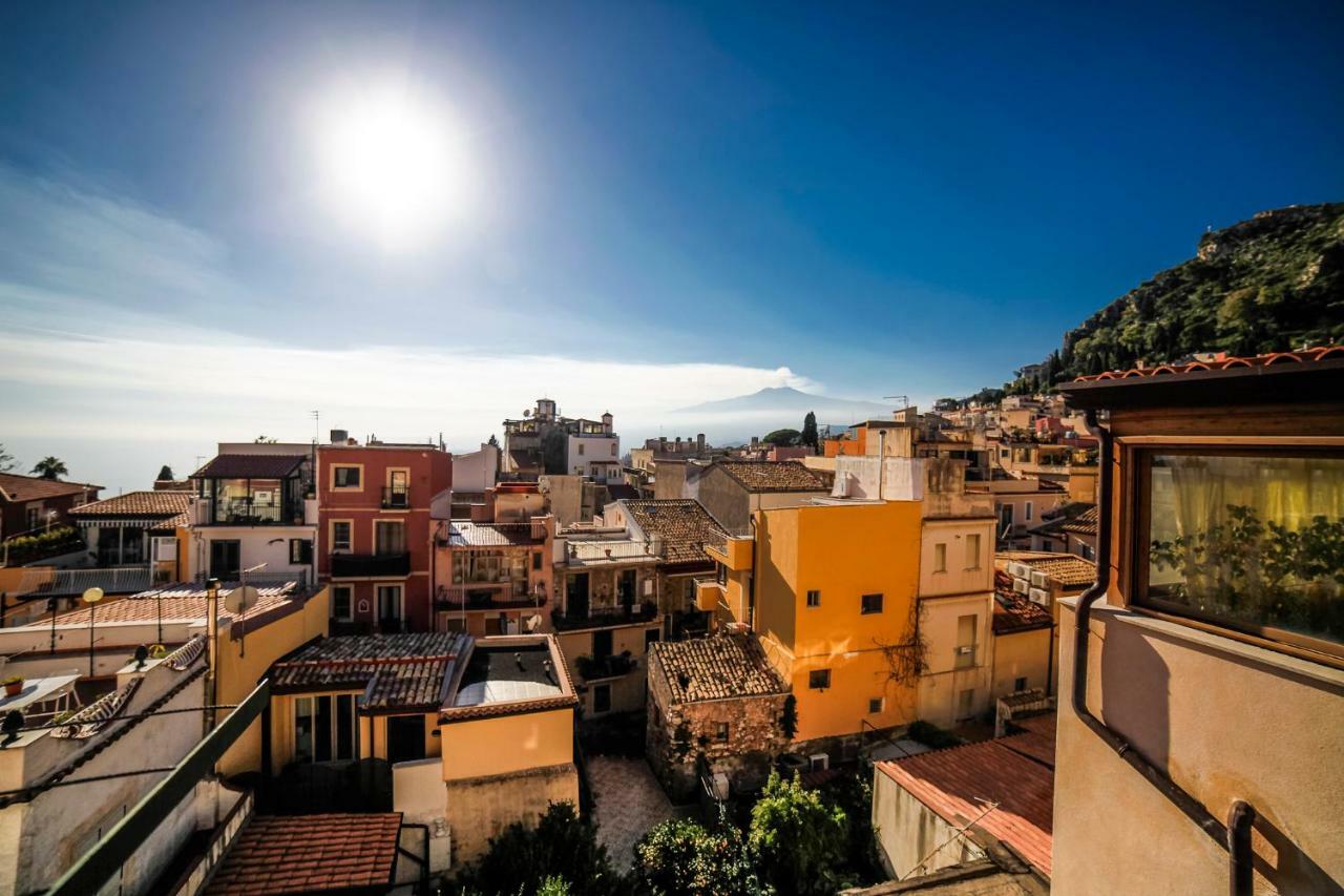 Ferienwohnung Il Gelsomino Taormina Center Exterior foto